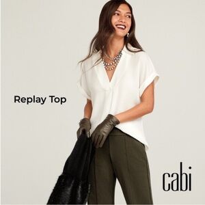 Cabi Replay Top White 4165 S